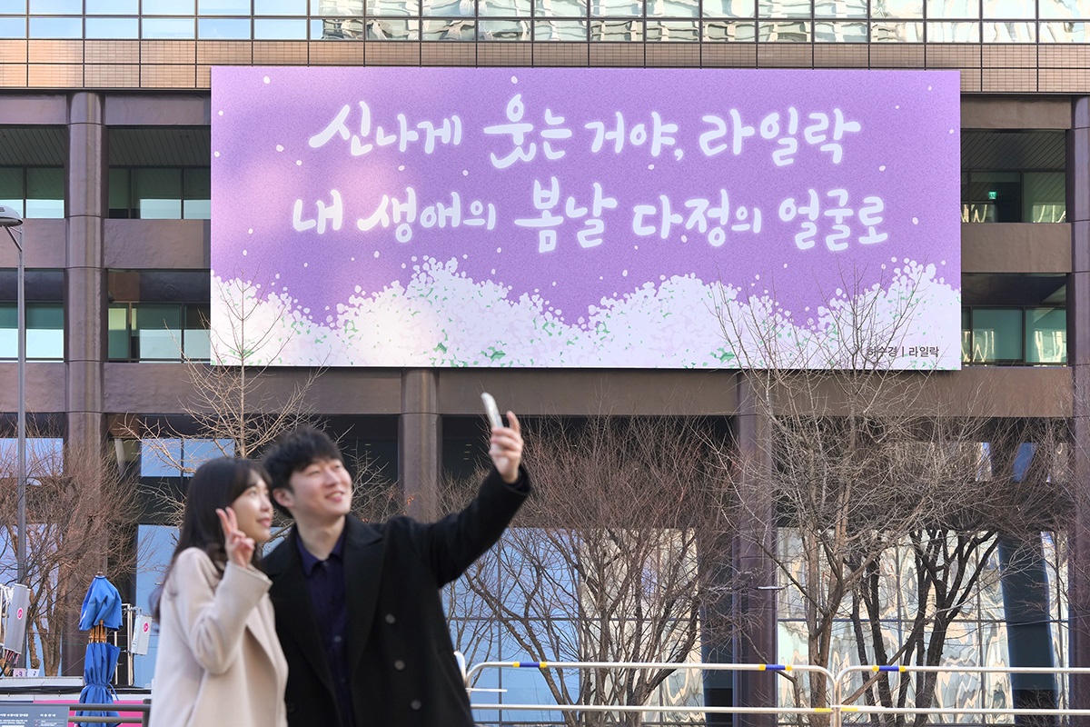 250306 광화문글판 봄편