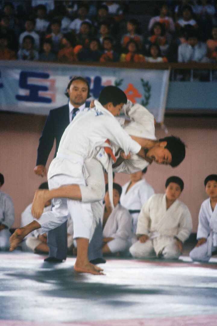 교보생명컵 꿈나무체육대회 유도대회 1989