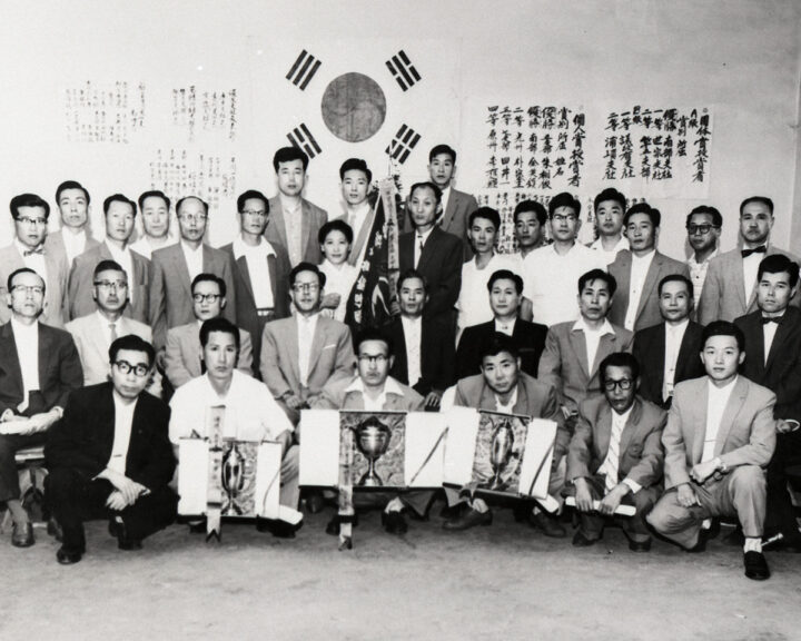 제1회 전국 보험모집 설계사 시상식 (1959.08)