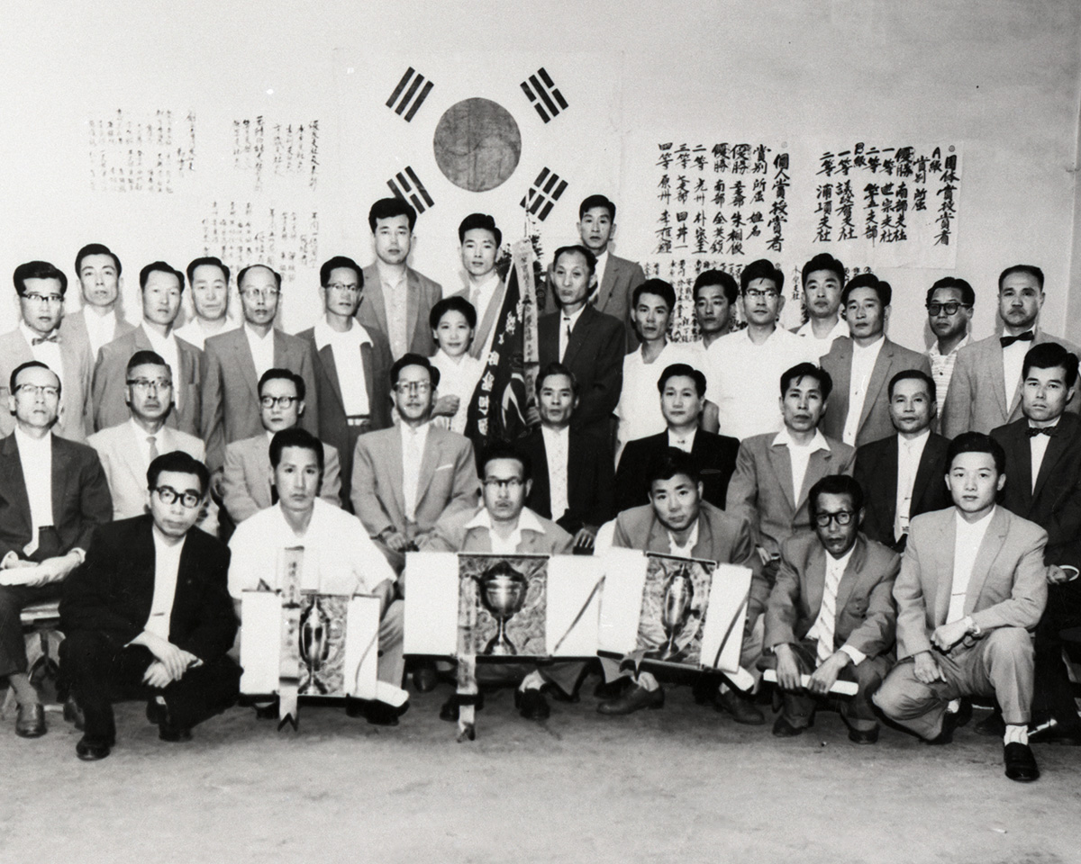 제1회 전국 보험모집 설계사 시상식 (1959.08)