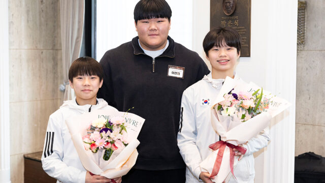 장학생 선배와 후배의 뜻깊은 만남! 교보 체육꿈나무 5기 장학생 장학증서 수여식