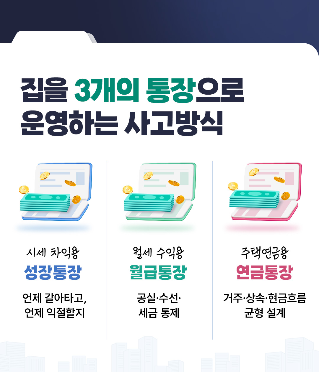 김학렬 5편 자산편 집을 3개의 통장으로 운영하는 사고방식