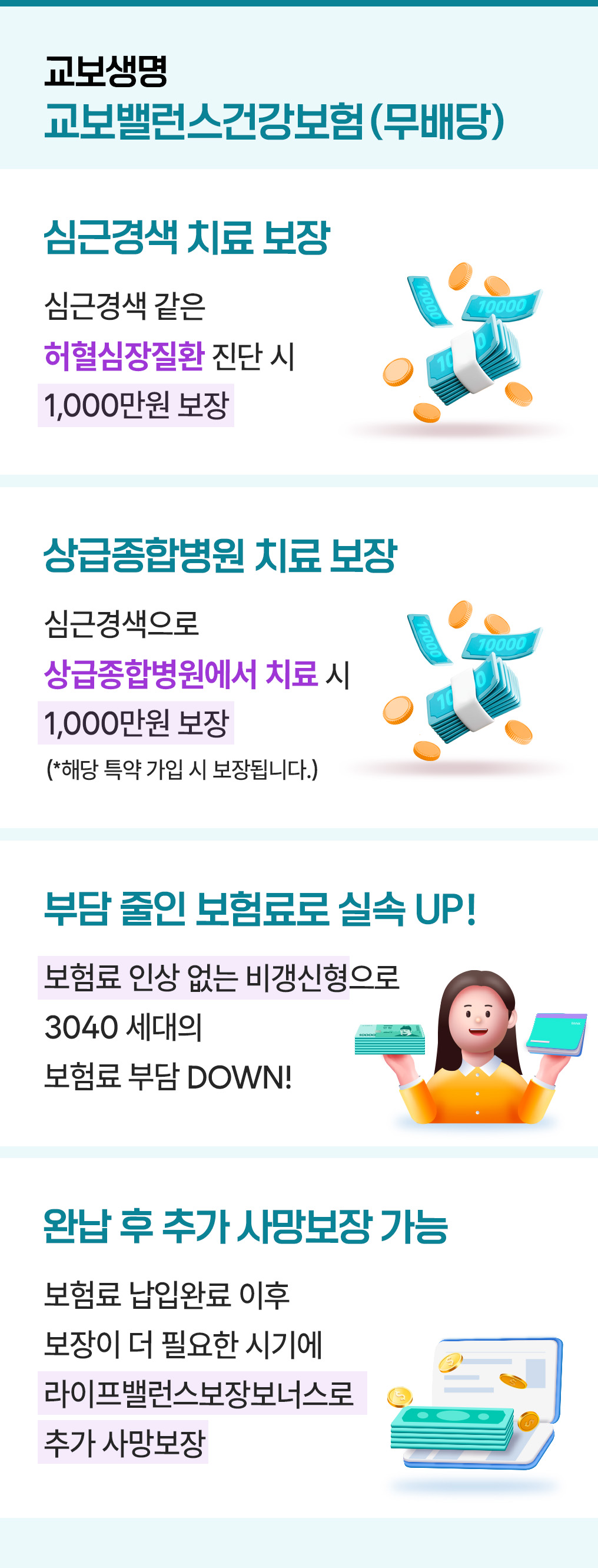 건강보험톡 급성심근경색 교보밸런스건강보험