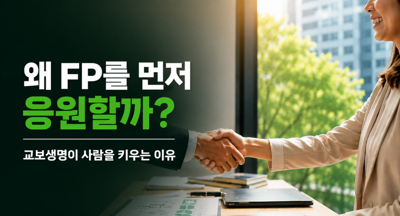 교보생명은 왜 FP를 먼저 응원할까