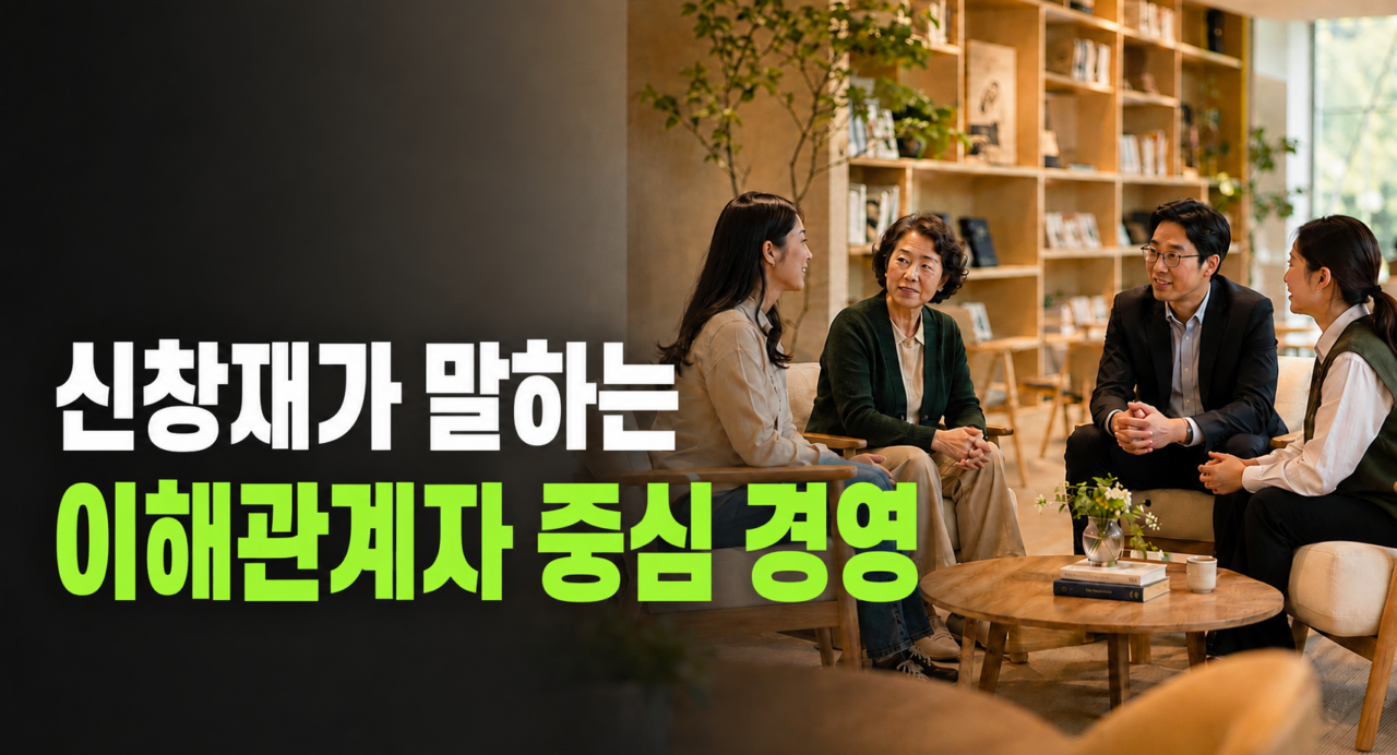 의사에서 생보사 경영자로, 신창재의 경영철학