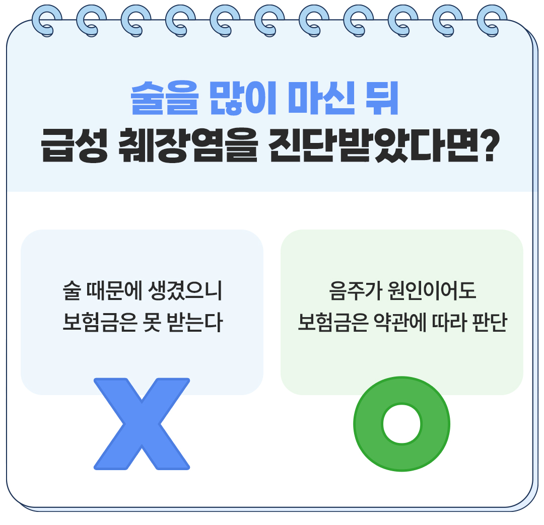 보험무물 체했을때 2